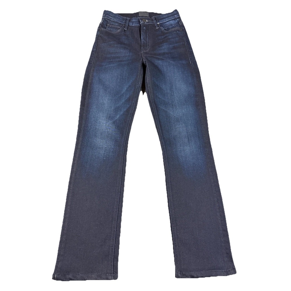 Mother Jeans The Mid Rise Dazzler Ankle 24X27 Now Or Never Dark Blue USA Made